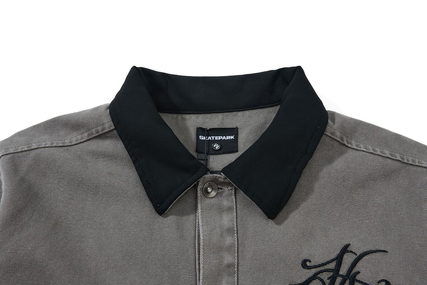 Canvas Embroidery Jacket WN25960