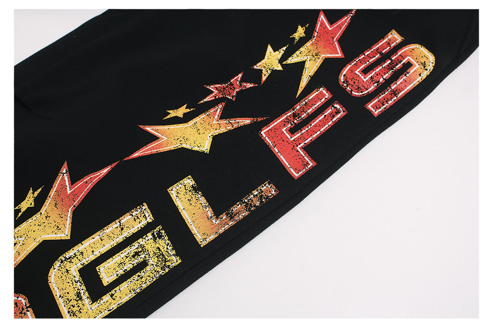 Star Letter Print Sweatpants WN26468
