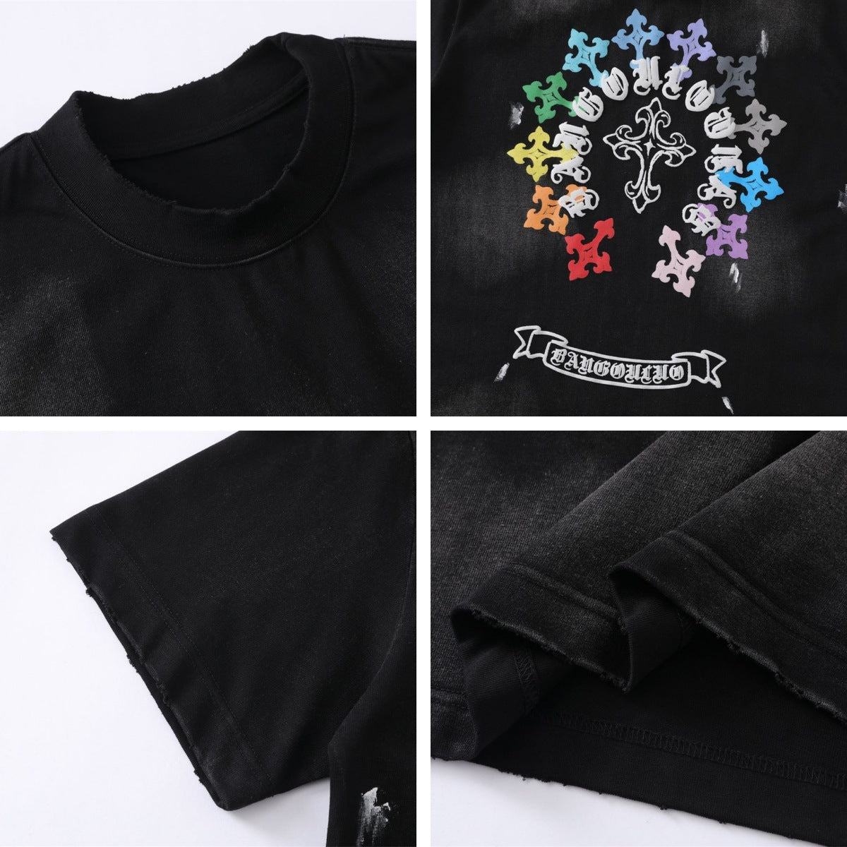 Letter Print Oversize Short Sleeve T-Shirt WN26883