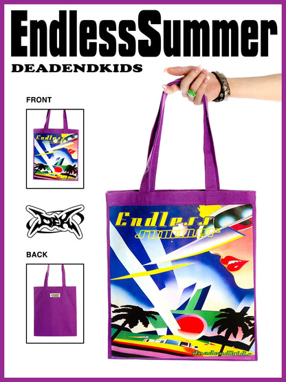 Graphic Print Tote Bag WN22275