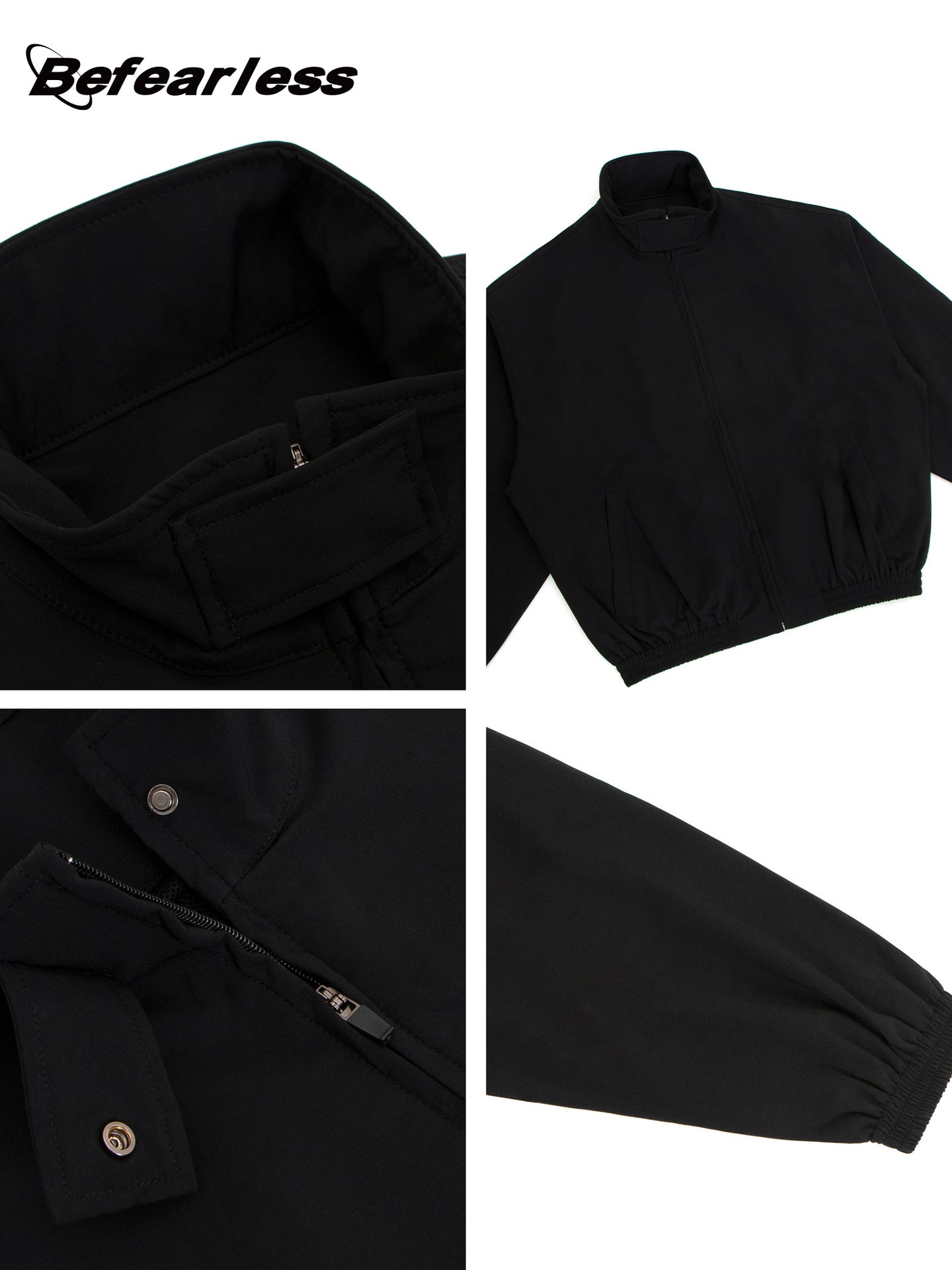 Standing Collar Windproof Jacket WN26294