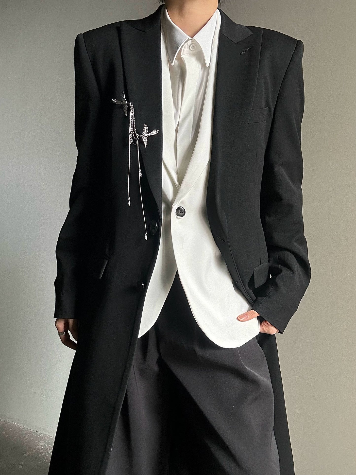 Minimalist Design Tailored Jacket WN19617