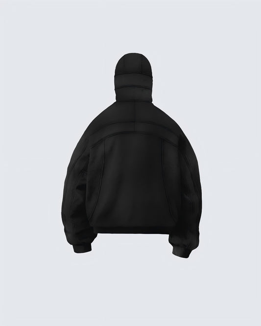 Eye-Opening Long-Zipper Hoodie WN27928