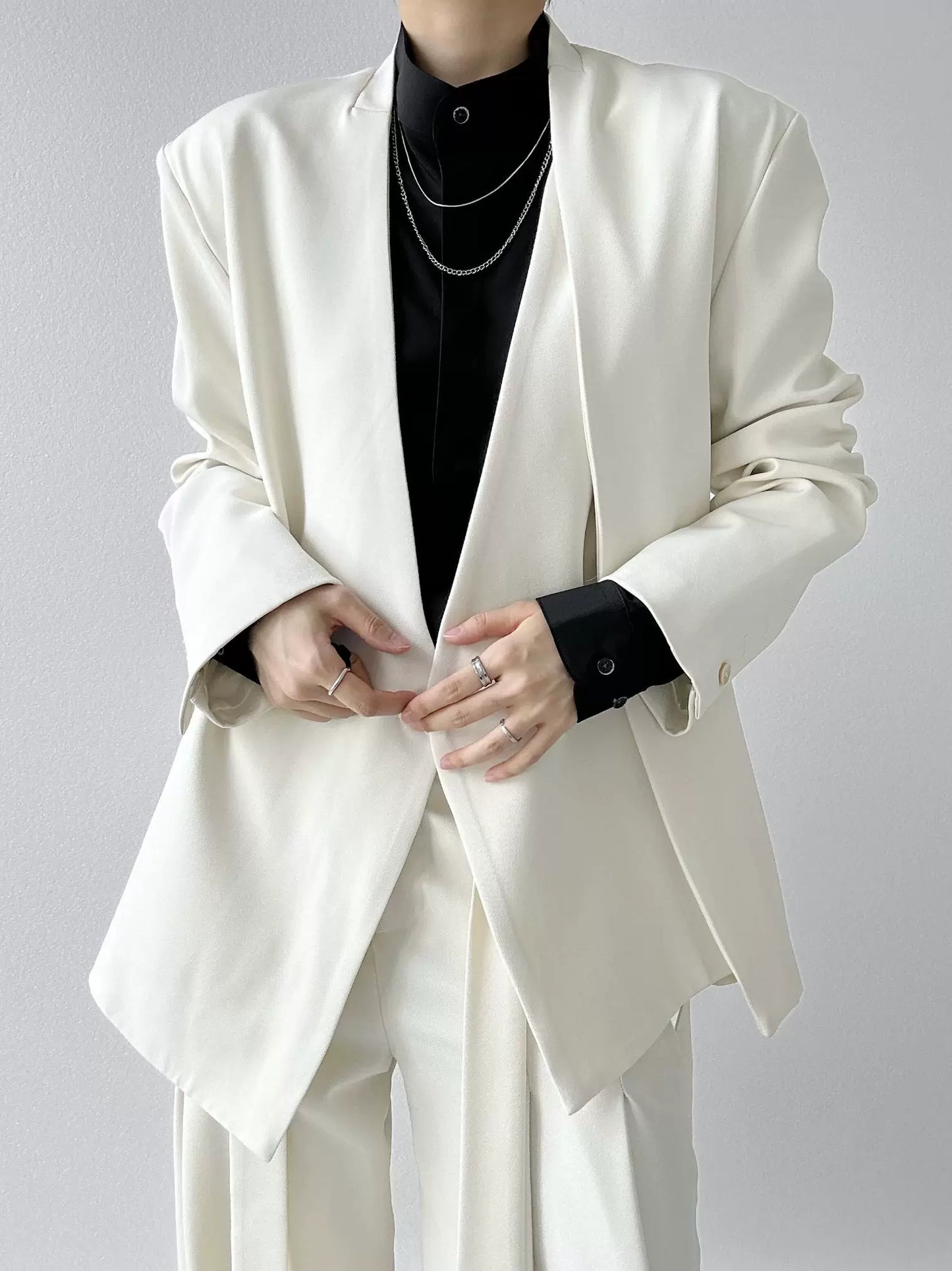 Ribbon Detail Tailored Jacket WN19616