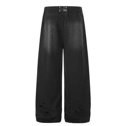 Deconstruction Washed Dirty Curved Sweatpants WN26134