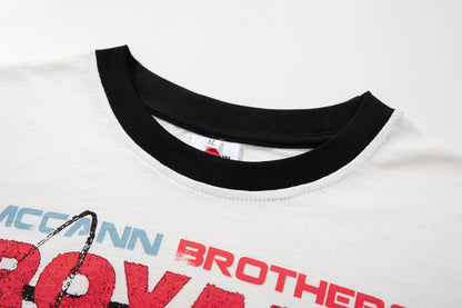 Rock Graphic Print Short Sleeve T-Shirt WN25648