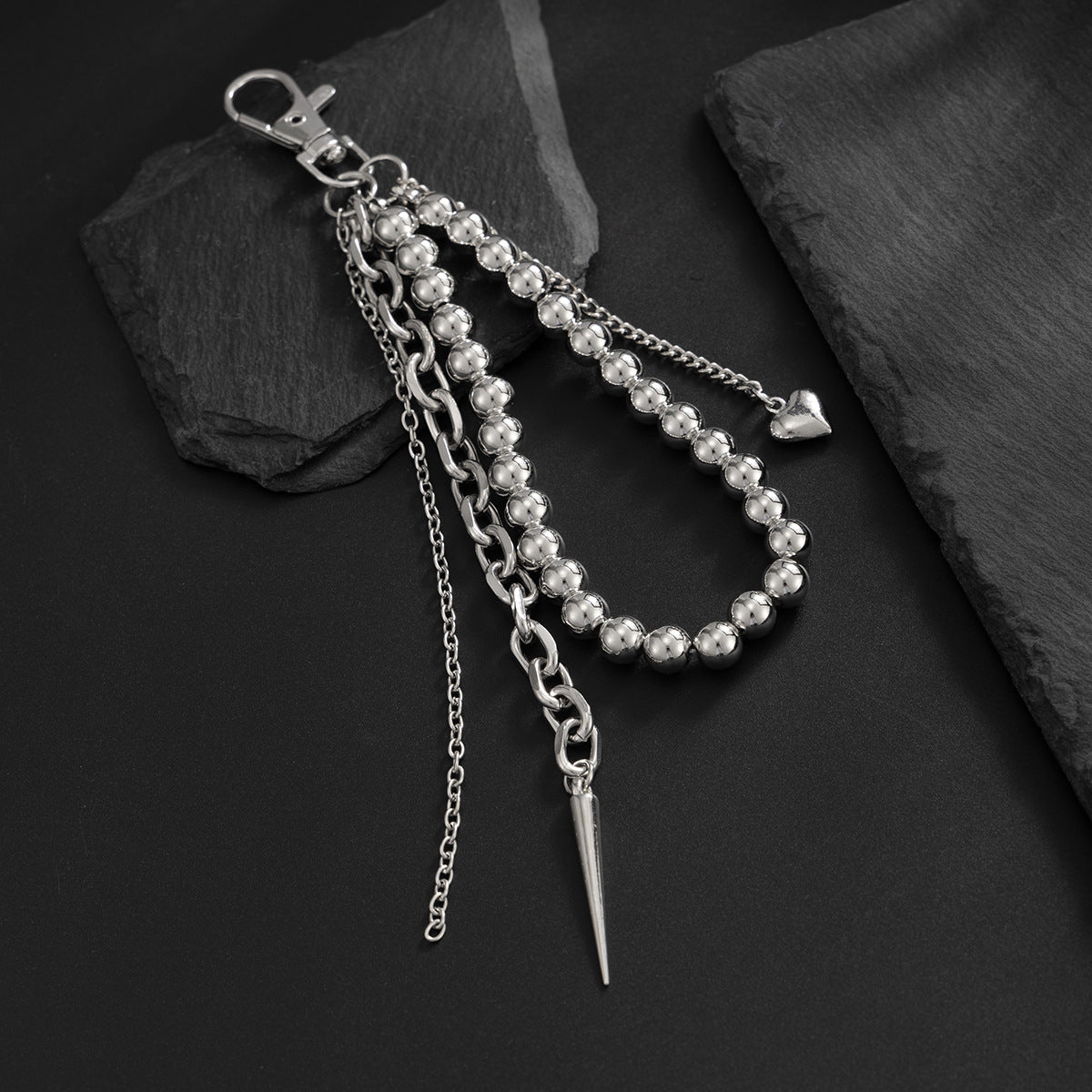 Studs Beaded Keychain WN21076