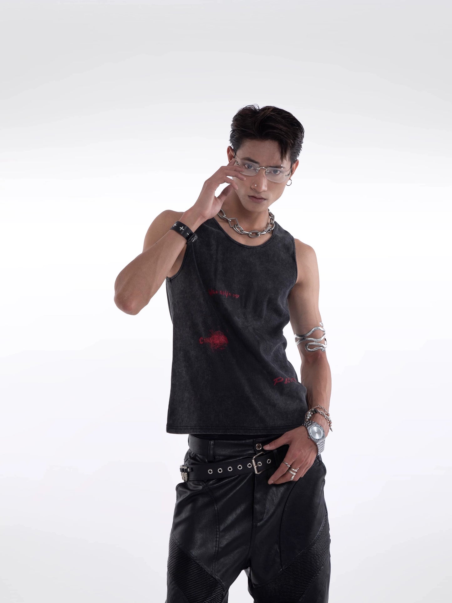 Washed Tank Top WN20641