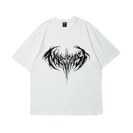 Graphic Print Oversize Short Sleeve T-Shirt WN16604