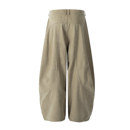 Wide Leg Curved Pants WN25470