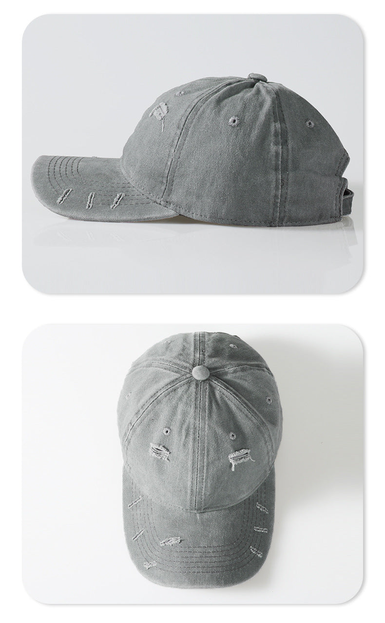 Damage Washed Baseball Cap WN6618