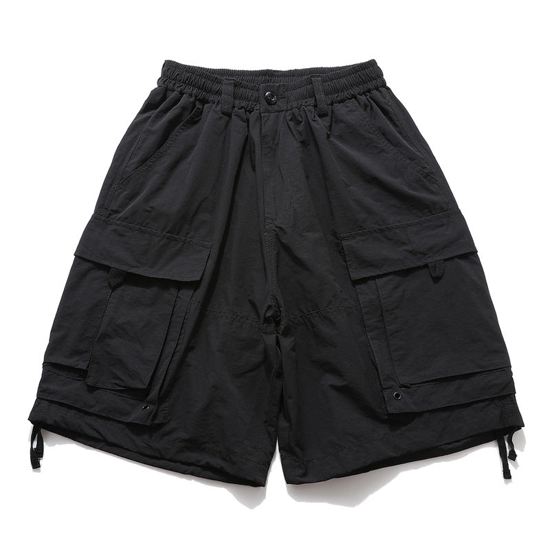 Multi Pocket Cargo Half Pants WN26754