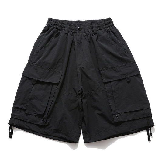 Multi Pocket Cargo Half Pants WN26754