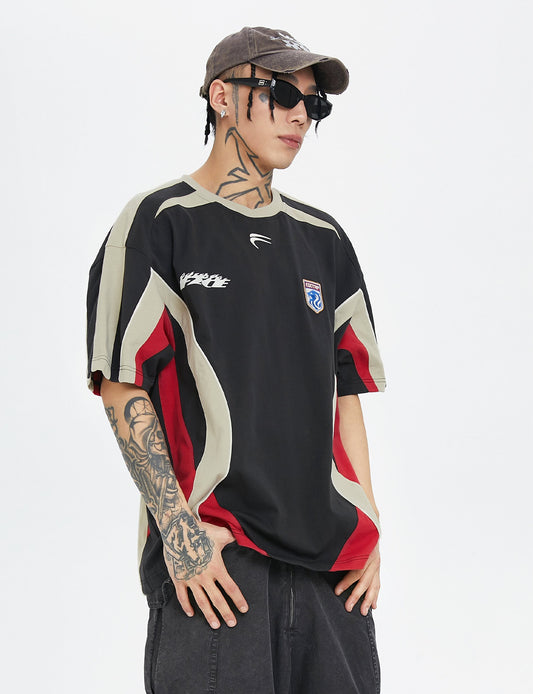 Graphic Heavyweight Sports Jersey T-Shirt WN12202