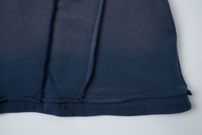 Washed Deconstruction Layered Short Sleeve T-Shirt WN25810