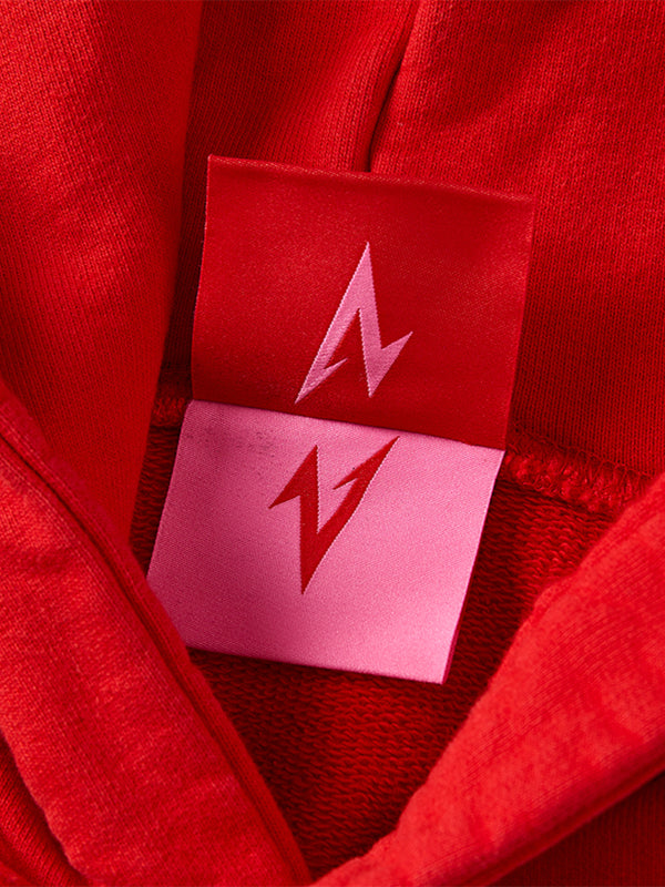 Mix Fringe Denim Hoodie WN20996