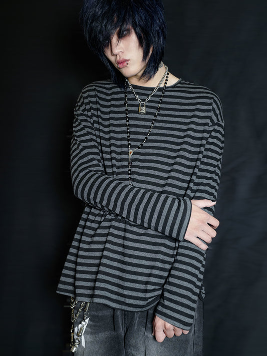Stripe Long Sleeve T-Shirt WN16016