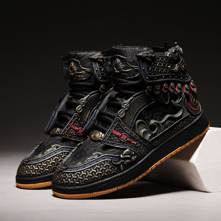 High-Top Lace-Up Sneakers WN23306