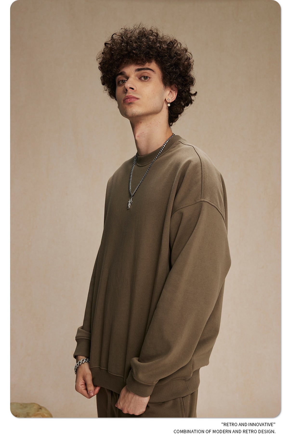 Oversize Crewneck Sweatshirt WN9972