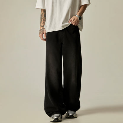 Plan Wide-Leg Straight Pants WN7754