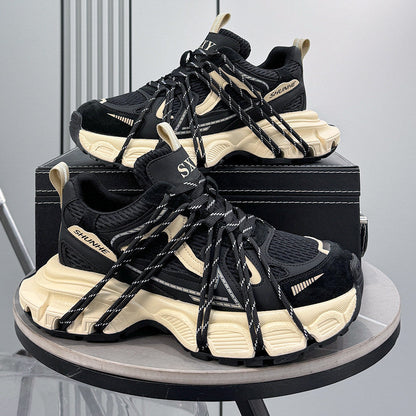 Breathable Platform Height-Increasing Dad Sneakers WN24764