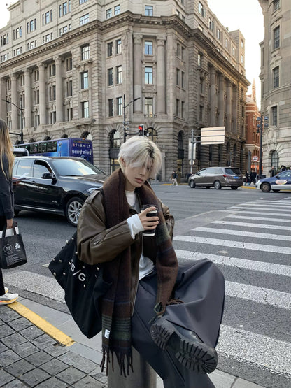 Fleece Lining Thick Short Jacket WN19879