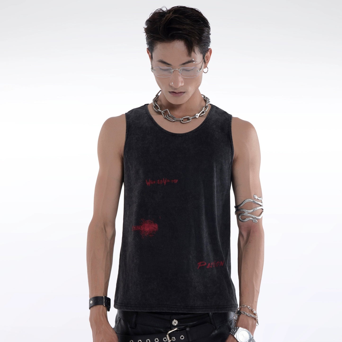 Washed Tank Top WN20641
