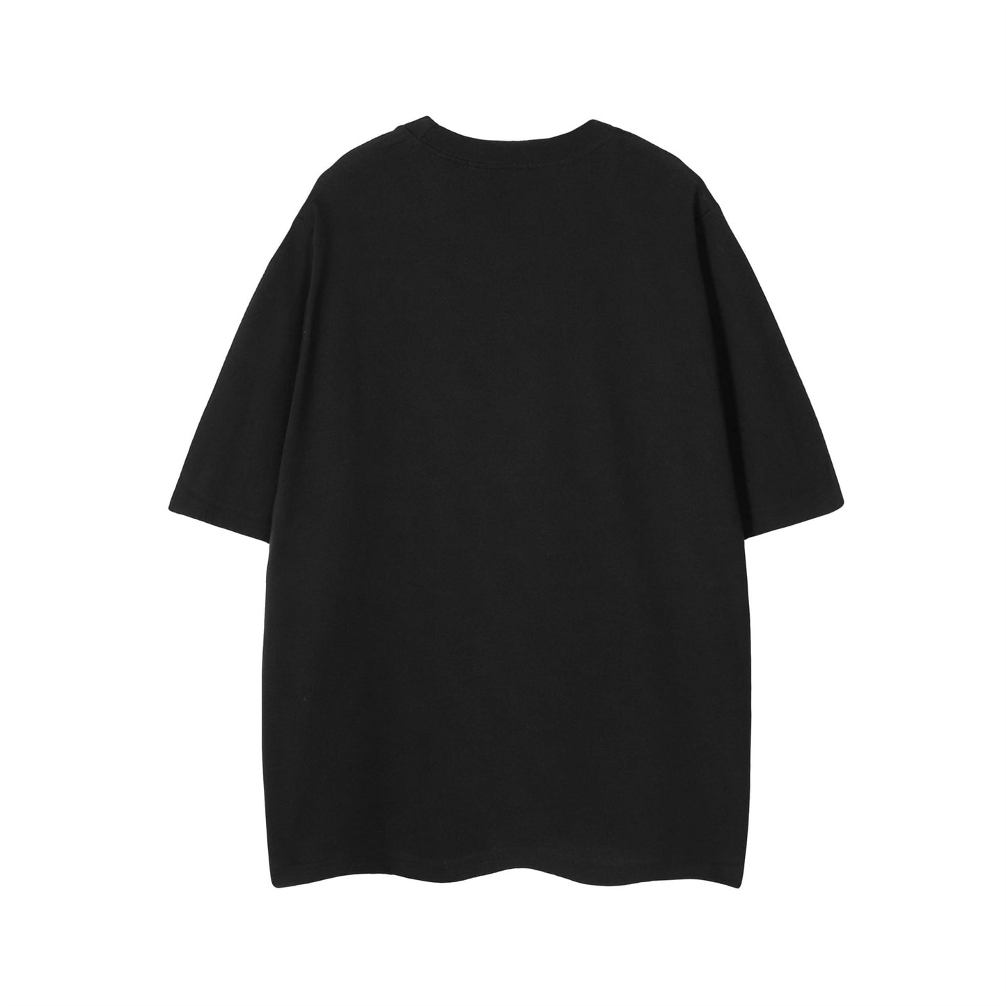 Blur Letter Print Cool Touch Oversize Short Sleeve T-Shirt WN26861