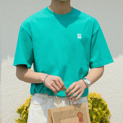 Solid Color Short Sleeve T-Shirt WN20226