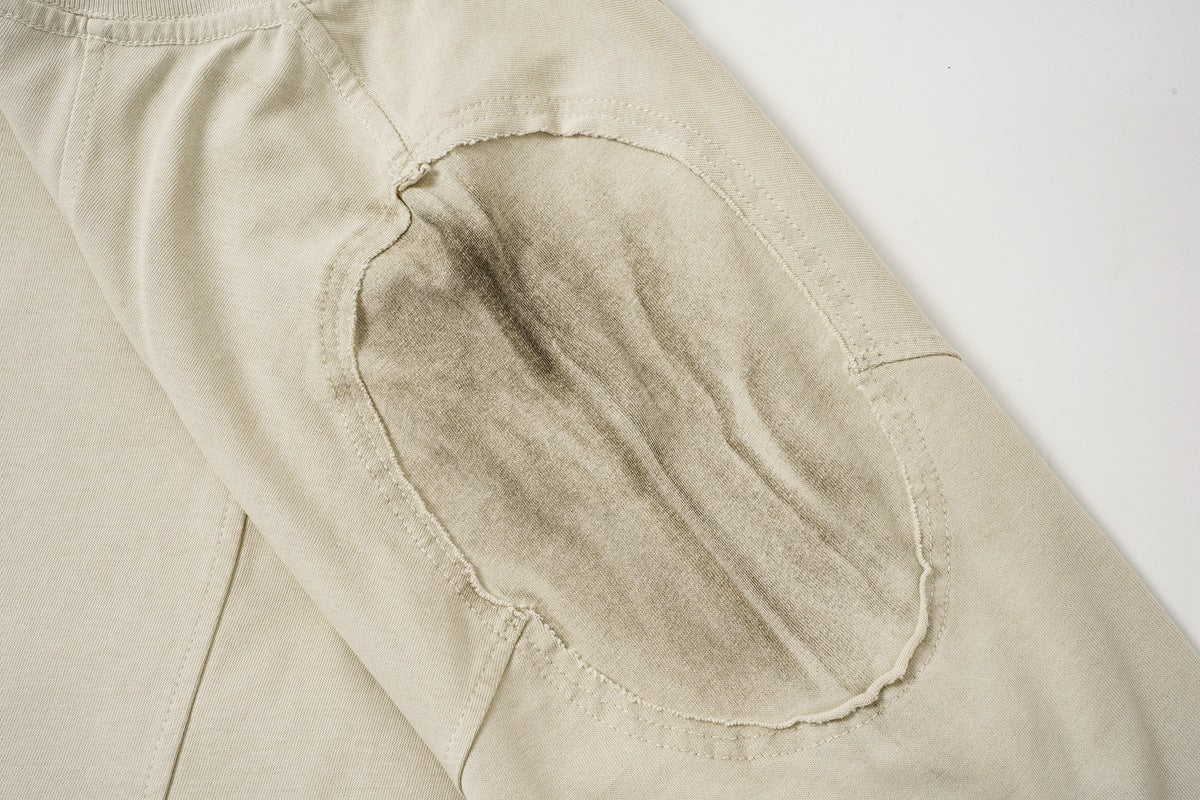 Studs Washed Short Sleeve T-Shirt WN25501