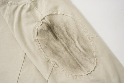 Studs Washed Short Sleeve T-Shirt WN25501
