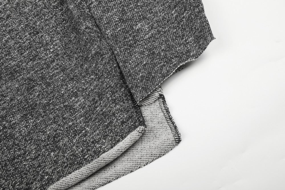 Textured Cowl Neck Hoodie WN28108