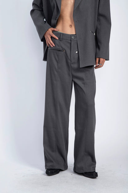 Oversize Tailored Jacket & Tuck-in Trousers Setup WN9232