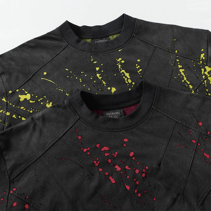 Damage Washed Oversize Short Sleeve T-Shirt WN16127