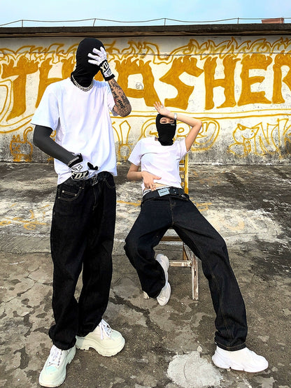 Plain Design Oversize Short Sleeve T-Shirt WN17436