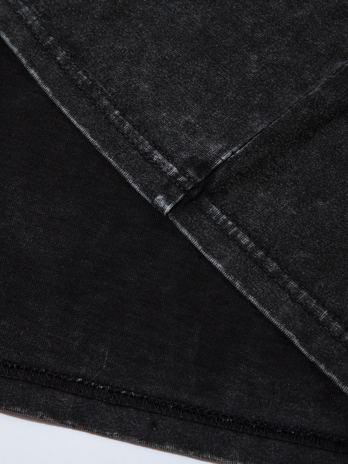 Washed Graphic Letter Short Sleeve T-Shirt WN26945