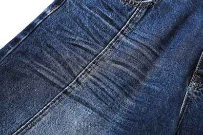 Washed Fade Cropped Denim Jeans WN25435