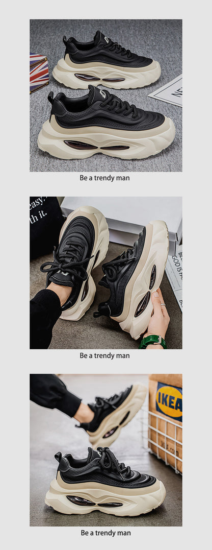 Korean Style Thick Sole Running Dad Shoes WN23392