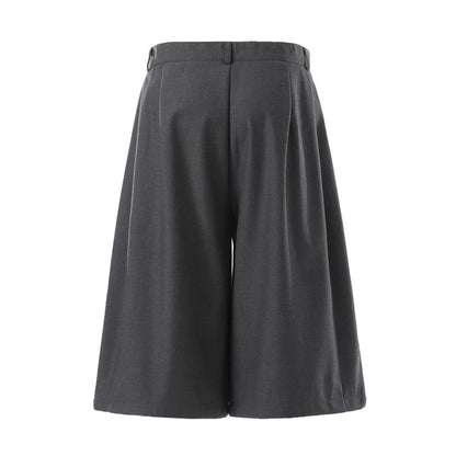 Pleats Cropped Pants WN25445