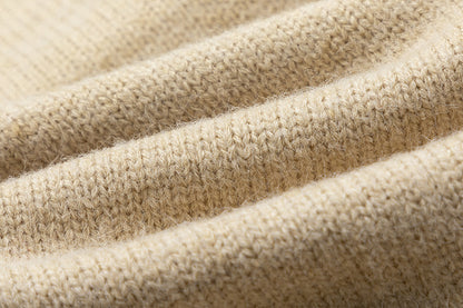 Oversize V-Neck Knit Cardigan WN11401