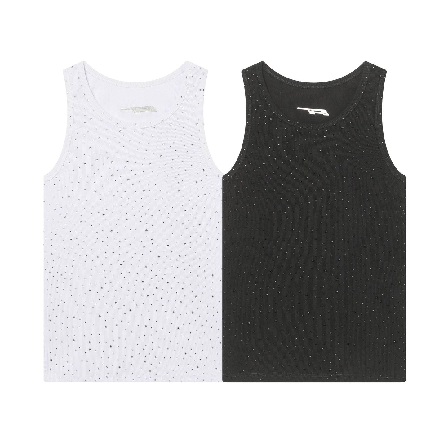 Studs Rhinestone Tank Top WN25551