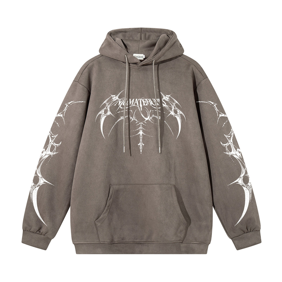 Gothic Graphic Kangaroo Pocket Hoodie WN26950