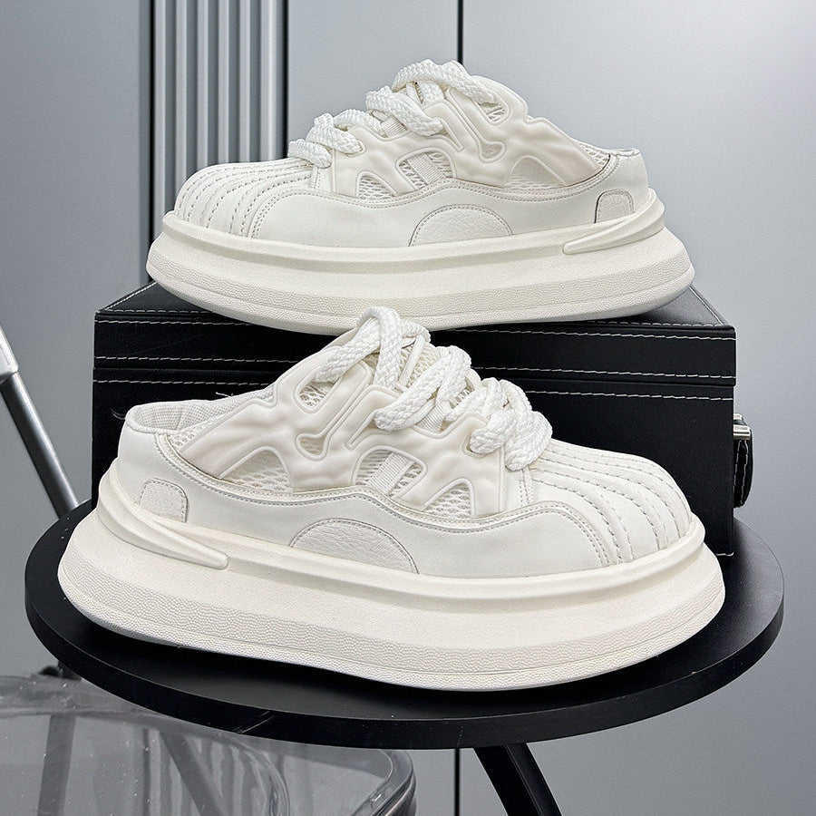 Chunky Platform Shell Toe Sneaker Mules WN24845