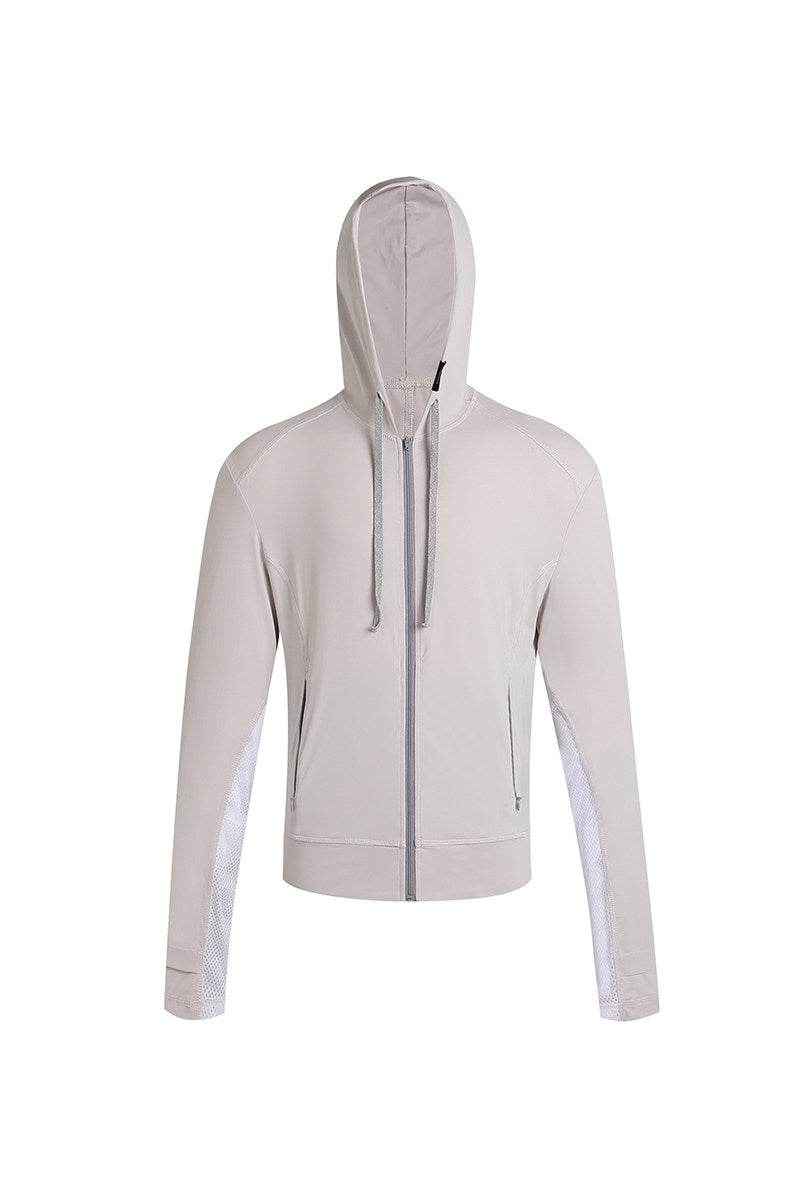 High Stretch Ice-Feel UV Protection Hooded Jacket WN26702