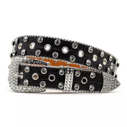 Rhinestone Studs Belt WN21103