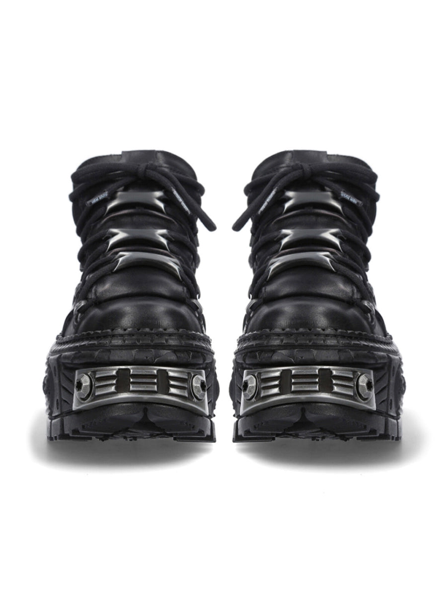 Derby Design Chunky Sole Large Toe Shoes WN19191