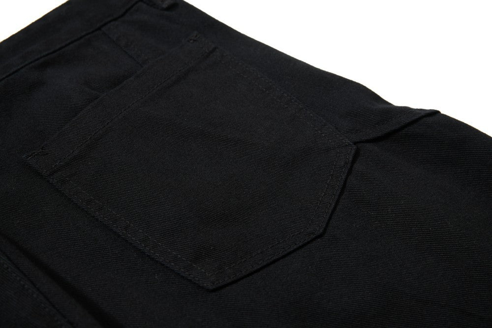 Asymmetric Cut Wide Leg Cargo Pants WN28015