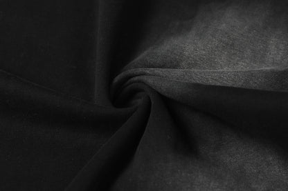 Washed Damage Detachable Vest Layered Short Sleeve T-Shirt WN16188