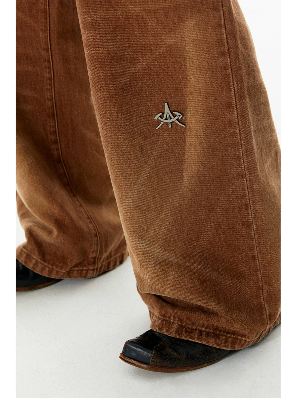 Wash Wide Leg Denim Jeans WN19027