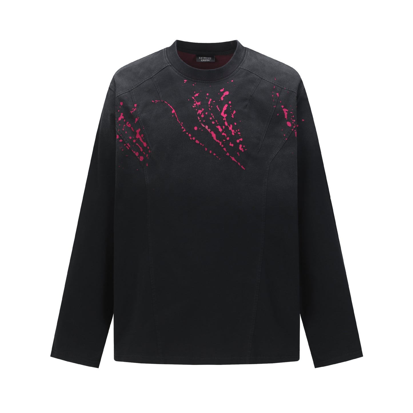 Washed Damage Long Sleeve T-Shirt WN23053